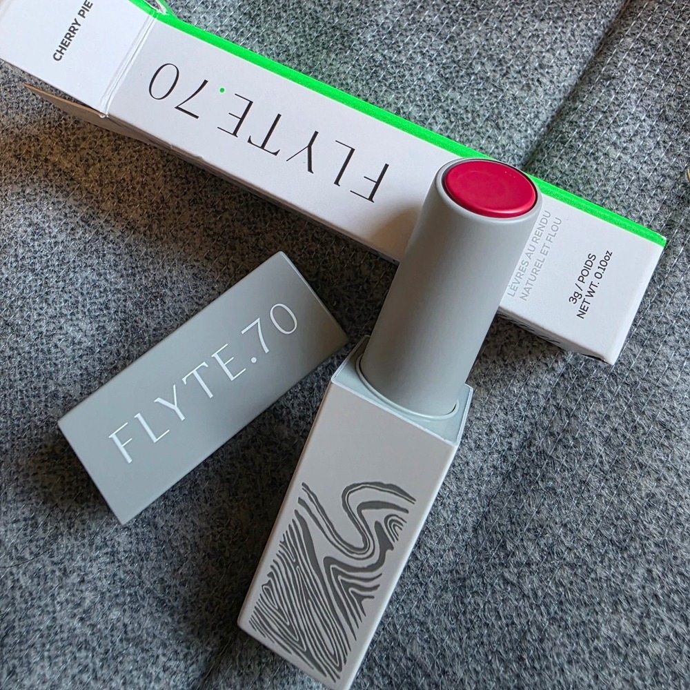 FLYTE 70 B B LipBlot Sheer Matte Lipstick Cherry Pie Vegan Cruelty Free - Picture 4 of 6